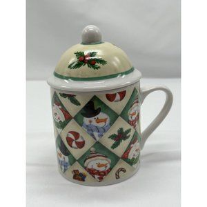 MSI Christmas mug with lid